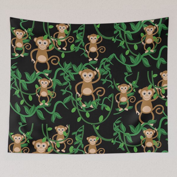 Item preview, Hangin with the  monkeys designed and sold by Lorie Data.