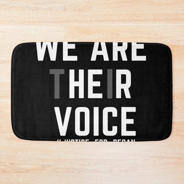 Item preview, Justice for Regan Russell protest We are her voice animal rights designed and sold by BrokeHustler.
