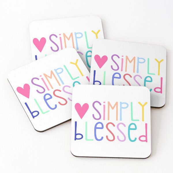 Item preview, Simply Blessed Colorful designed and sold by WildHoneyDesign.