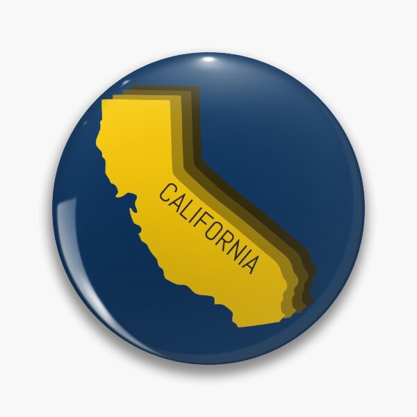Item preview, California Map designed and sold by Yeaha.