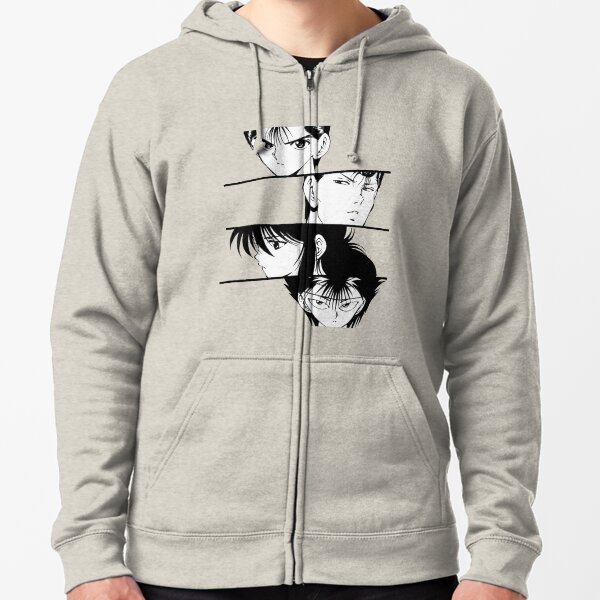 Yuyu Hakusho Veste zippée à capuche