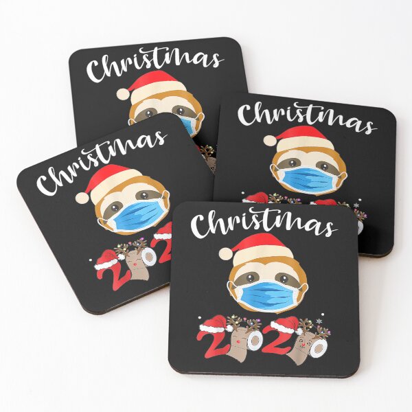 Item preview, Sloth Wearing Mask Christmas 2020 Pajama Matching Family designed and sold by ChristSchroeder.