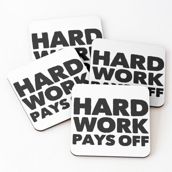 Item preview, Hard Work Pays Off designed and sold by Jaime Ortiz.