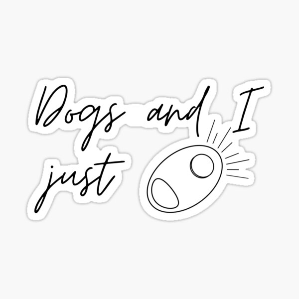 Artikel-Vorschau von Hunde und ich klicken gerade positives Hundetrainings-T-Shirt an, designt und verkauft von DoggoneTees.