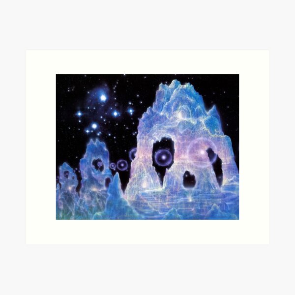 Item preview, GILBERT WILLIAMS "portal of the pleiades" painting designed and sold by dsyrod.