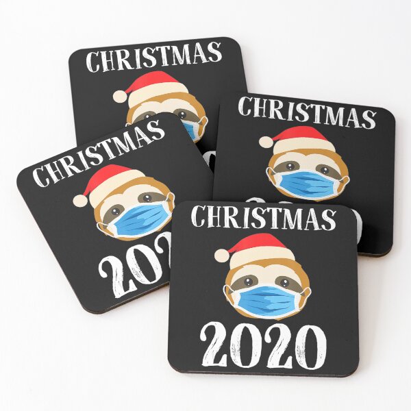 Item preview, Sloth Wearing Mask Christmas 2020 Pajama Matching Family designed and sold by ChristSchroeder.