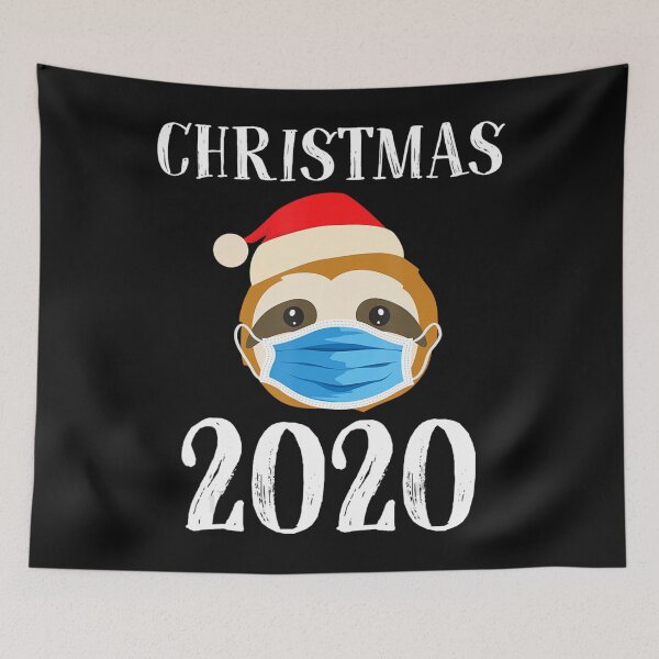 Item preview, Sloth Wearing Mask Christmas 2020 Pajama Matching Family designed and sold by ChristSchroeder.