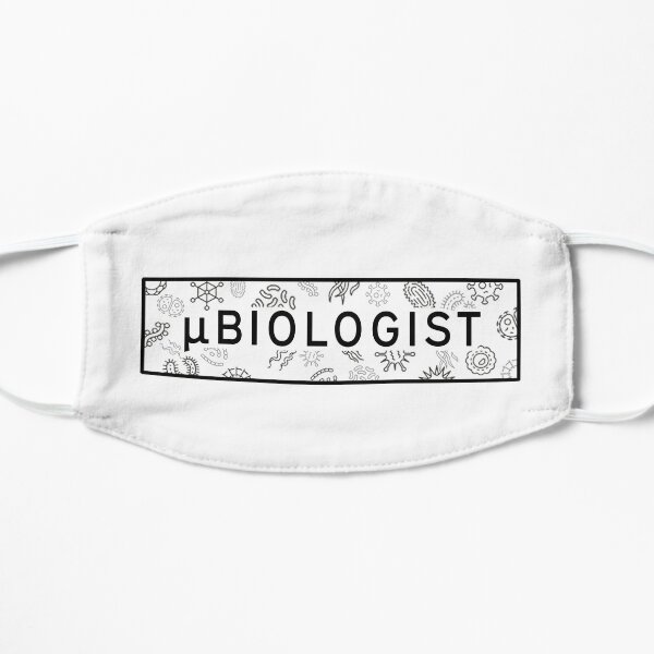 µbiologist (microbiologist) Flat Mask