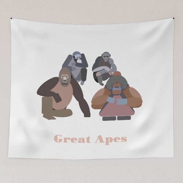 Item preview, 8ts Great Apes designed and sold by 8tsoriginals.