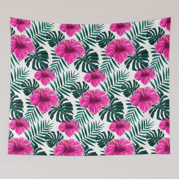 Item preview, Tropical Hibiscus Flower Pattern designed and sold by podable.