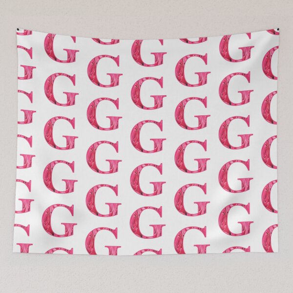Item preview, Alphabet Monogram Pink Roses-Letter G designed and sold by loveoceanair.