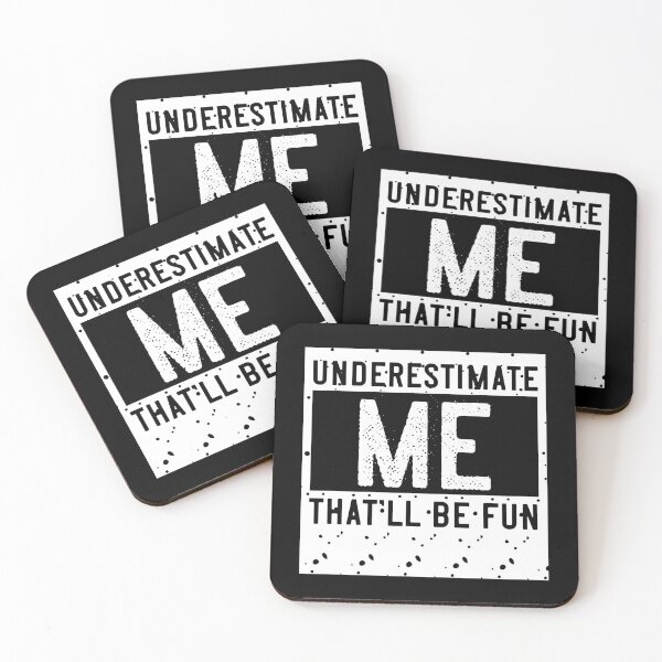 Item preview, Underestimate Me That'll Be Fun Women for black IV designed and sold by taby2you.