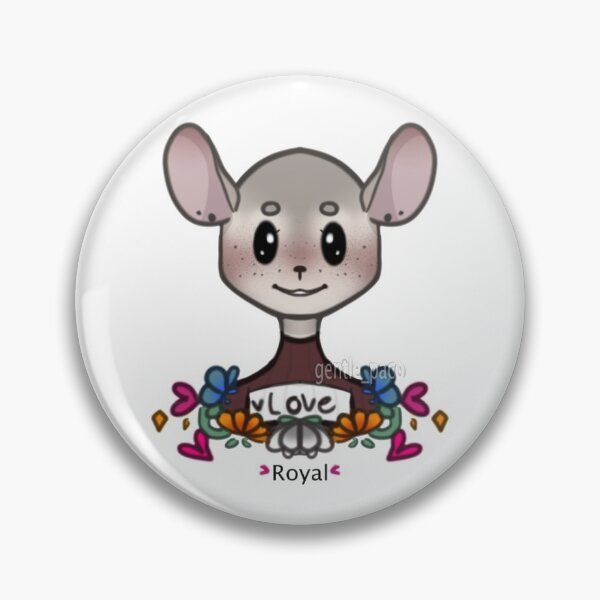 Item preview, this is royal there a chinchilla  designed and sold by Gentlepaco.