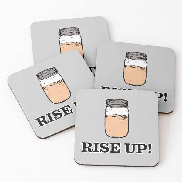 Item preview, Rise Up - Sourdough Bread - Sourdough Starter designed and sold by Rivermod.