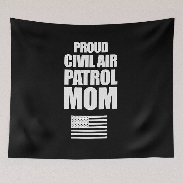 Item preview, Proud Civil Air Patrol Mom for Mothers of CAP Cadets with American Flag Patriotic designed and sold by JROTCshop.