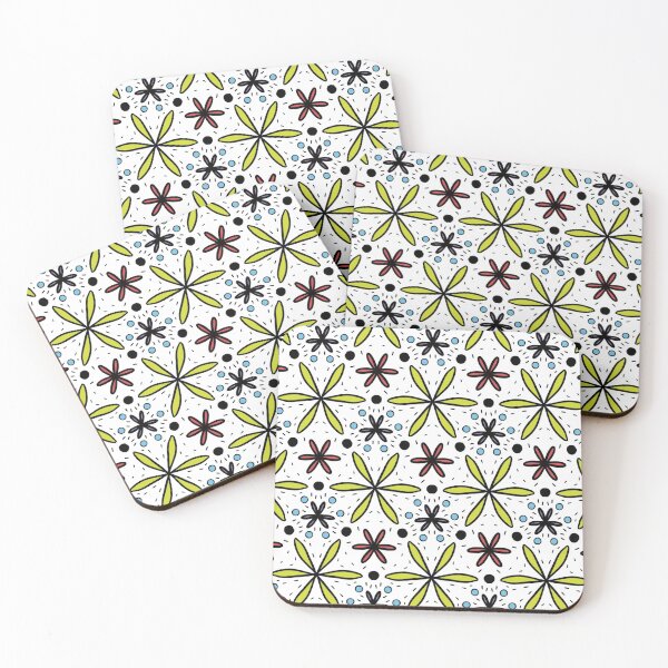 Item preview, Green And Purple Flowers designed and sold by Himdesigns.