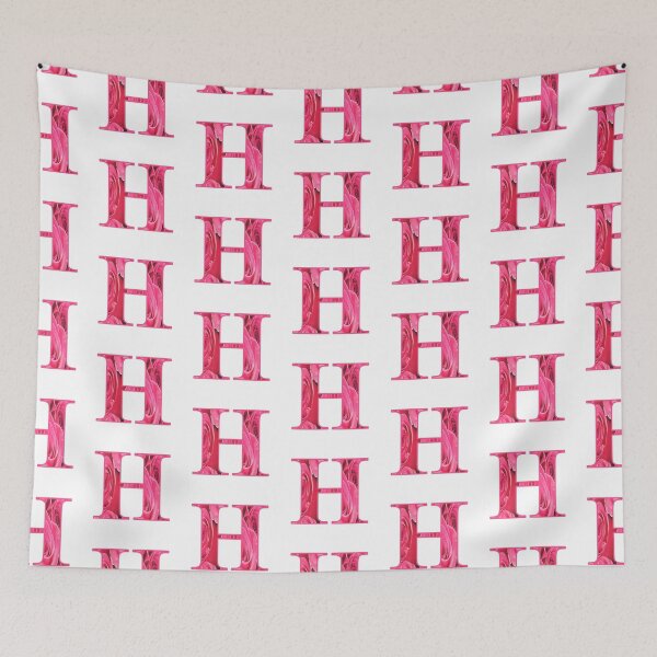 Item preview,  Alphabet Monogram Pink Roses-Letter H designed and sold by loveoceanair.