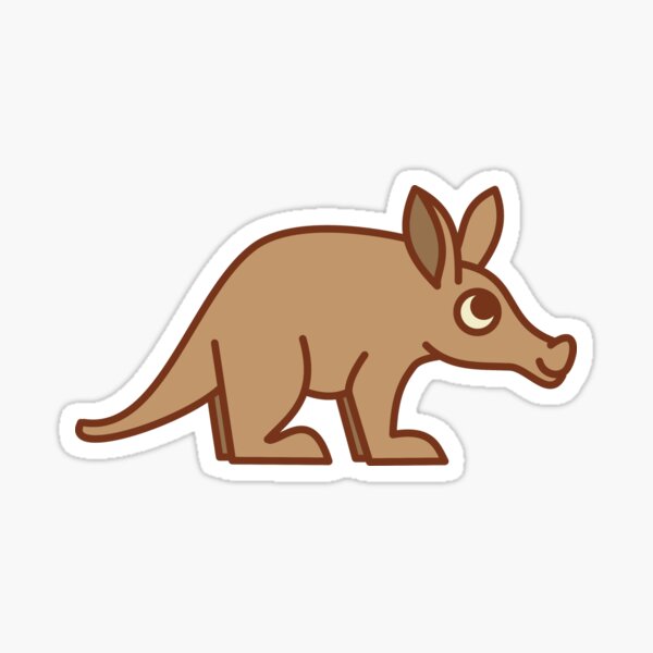 Aardvark Sticker