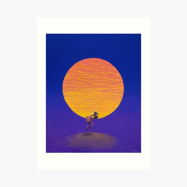 Escape Art Print