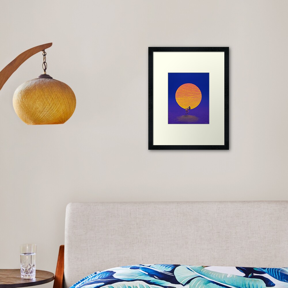 Escape Framed Art Print