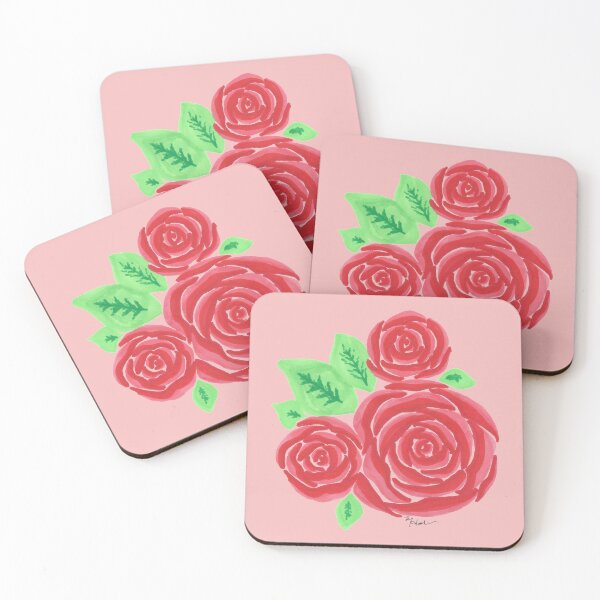 Item preview, Abstract Red Roses designed and sold by PineappleMorgan.