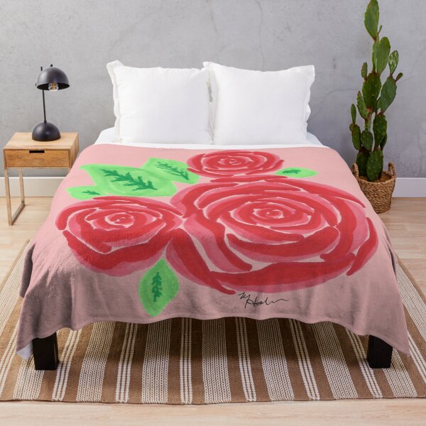 Item preview, Abstract Red Roses designed and sold by PineappleMorgan.