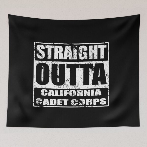 Item preview, Straight Outta California Cadet Corps designed and sold by JROTCshop.