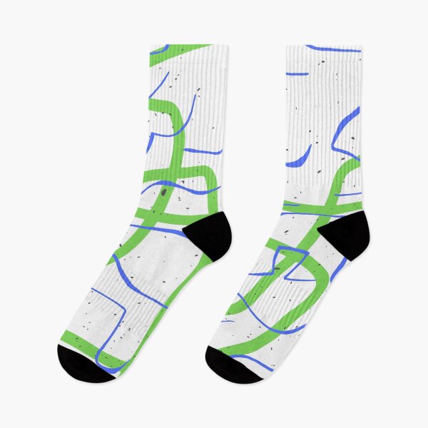 Item preview, Blue and Green Loose lines floating  designed and sold by chrstdnl.