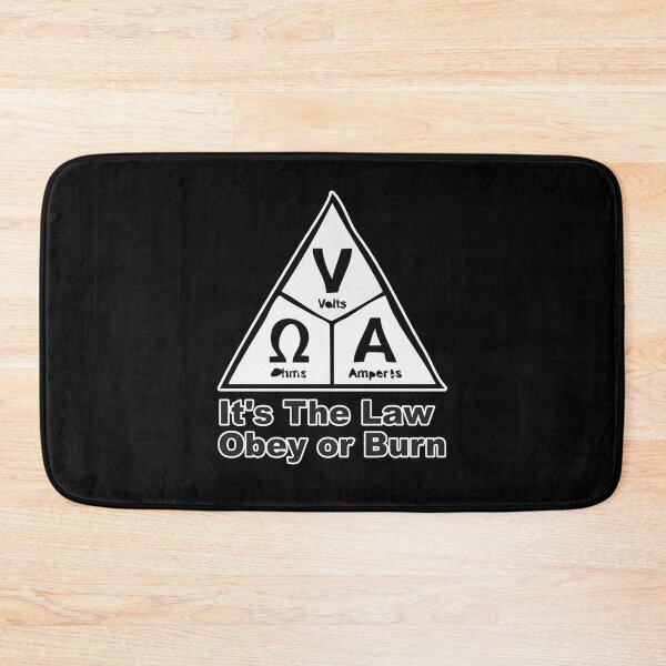 Item preview, Ohm's Law Obey or Burn designed and sold by Mike Rittenhouse.