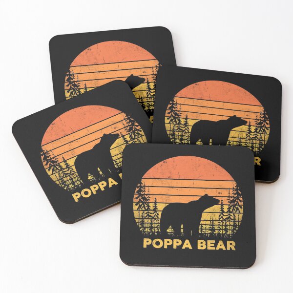 Item preview, Vintage Retro Poppa Bear Distressed Graphic designed and sold by wdyoungblood.