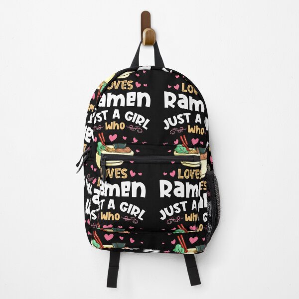 Item preview, Just a Girl who Loves Ramen Noodles designed and sold by Hananiah Merch.