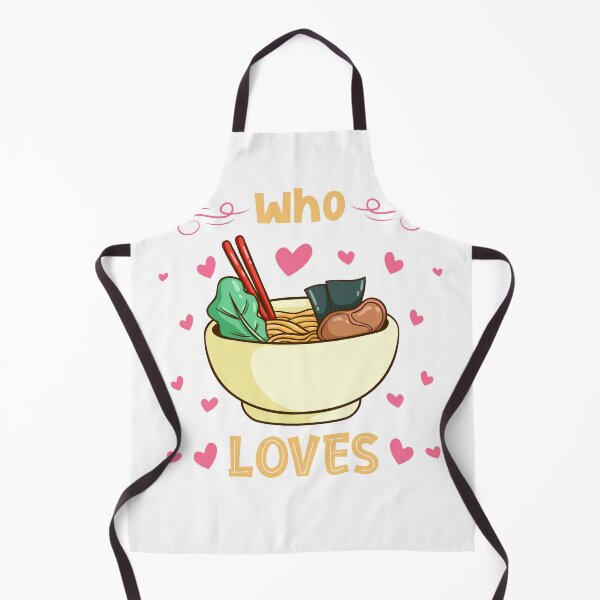 Item preview, Just a Girl who Loves Ramen Noodles designed and sold by Hananiah Merch.