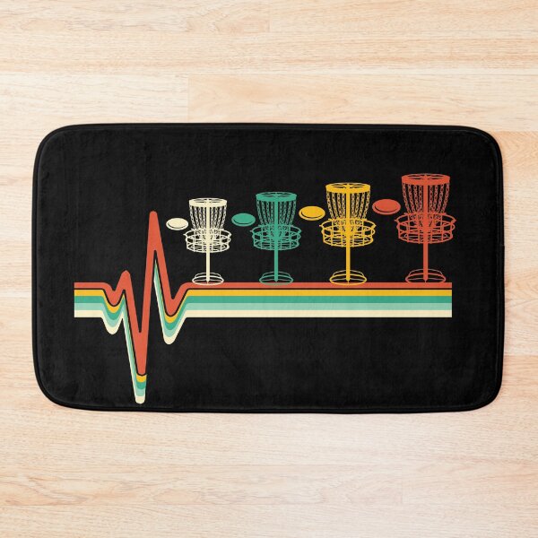 Item preview, Vintage Disc Golf Retro Heartbeat Gift Disc Golf designed and sold by Jumbodeals.