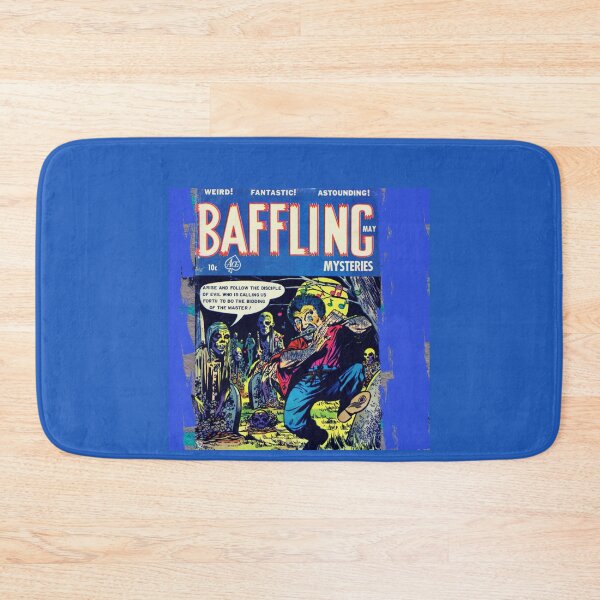 Item preview, Baffling Mysteries Metal Print designed and sold by Swooncake Press.