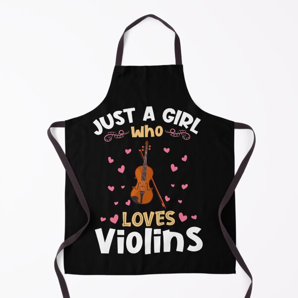Item preview, Just a Girl who Loves Violins Violinist designed and sold by Hananiah Merch.