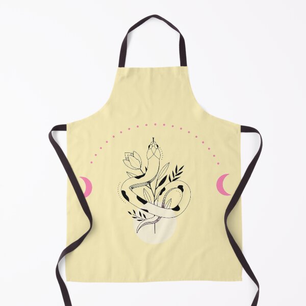 Item preview, Cute snake art - pink and yellow designed and sold by synthesizer.