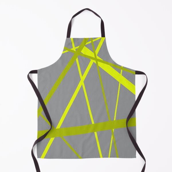 Item preview, Chaotic Yellow Lines Stripe Pattern Retro Style designed and sold by taiche.