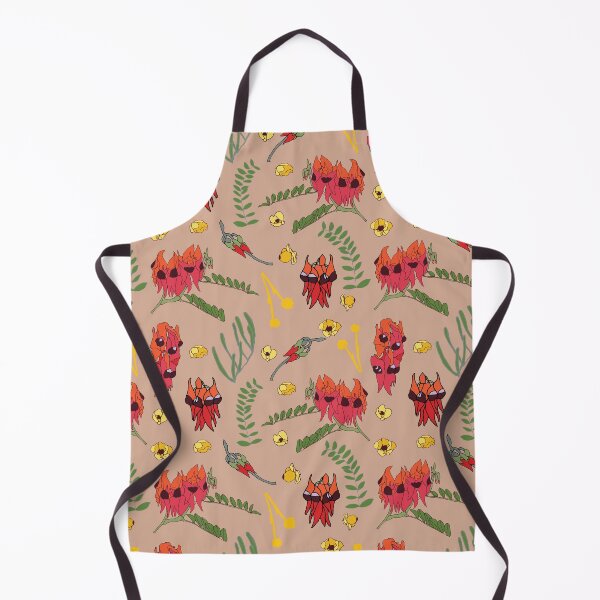 Item preview, Sturt Desert Pea Wildflower Pattern designed and sold by Honey Myrtle Studio.