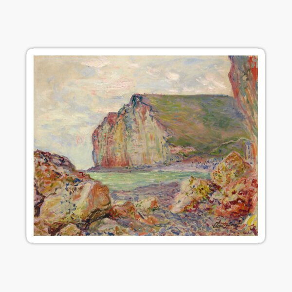 Vista previa del artículo con la obra «Claude Monet Falaises des Petites Dalles», diseñado y vendido por emidye20.