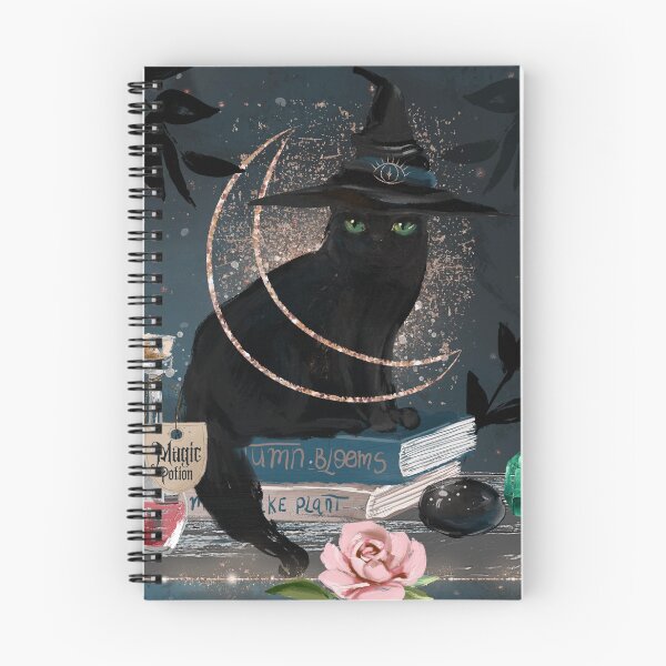Item preview, Mystical Black Cat in the Alchemists Kitchen Magic Potion designed and sold by InkItStudio.