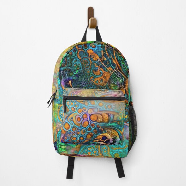 Item preview, Deepdream floral fractalize space abstraction designed and sold by blackhalt.