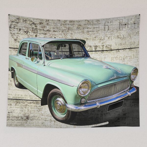 Artikelvorschau, Simca entworfen und verkauft von Hawley Designs.