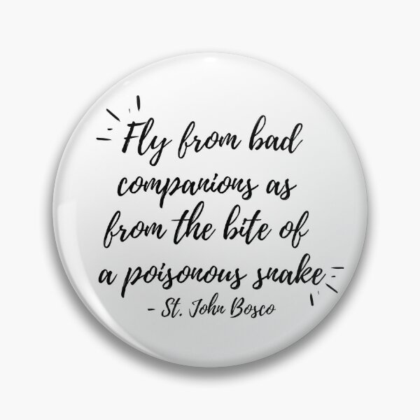 Item preview, Fly from bad companions (black text) designed and sold by Grace Feucht.