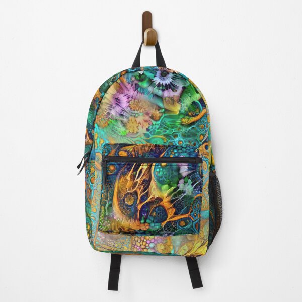Item preview, Deepdream floral fractalize space abstraction designed and sold by blackhalt.