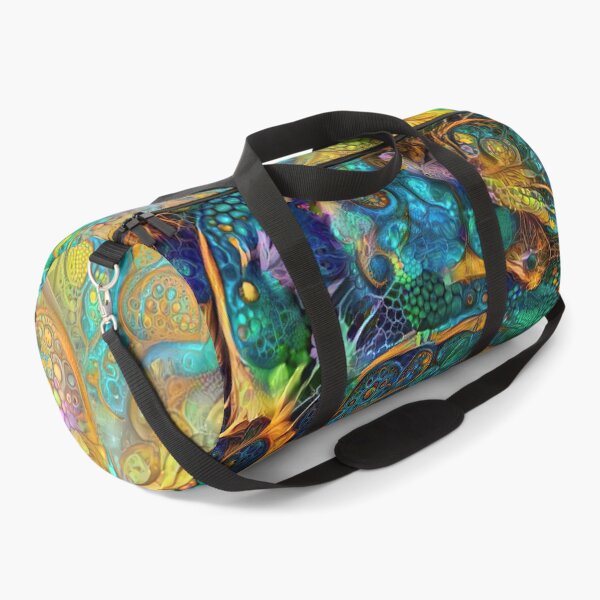 Item preview, Deepdream floral fractalize space abstraction designed and sold by blackhalt.