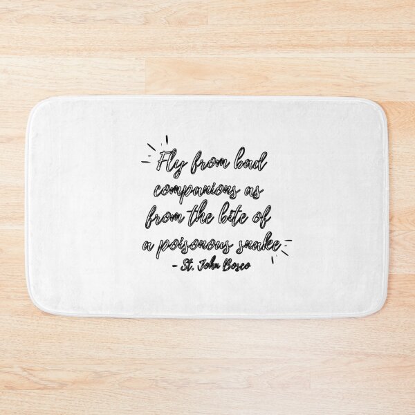 Item preview, Fly from bad companions (black hollow text) designed and sold by Grace Feucht.