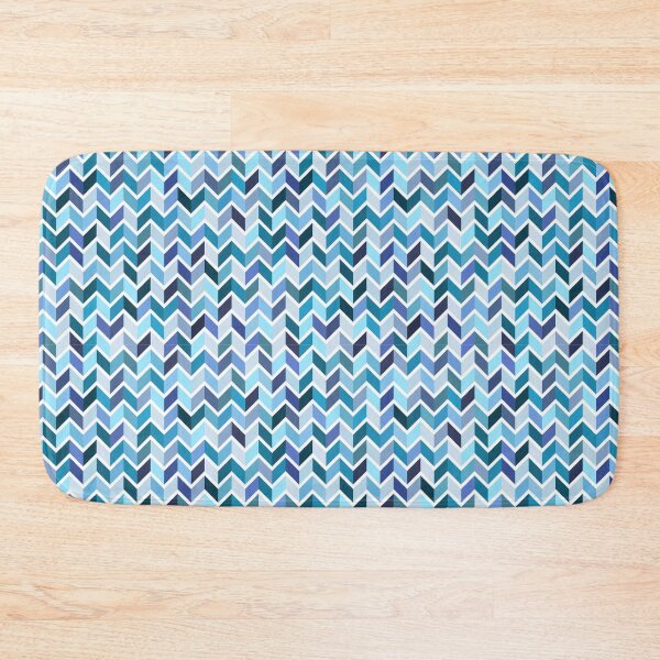 Item preview, Blue Zig Zags designed and sold by BhARTi Taylor.