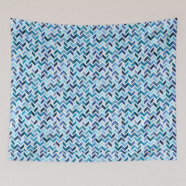 Item preview, Blue Zig Zags designed and sold by BhARTi Taylor.