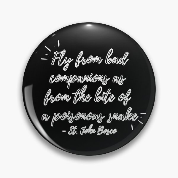 Item preview, Fly from bad companions (white hollow text) designed and sold by Grace Feucht.