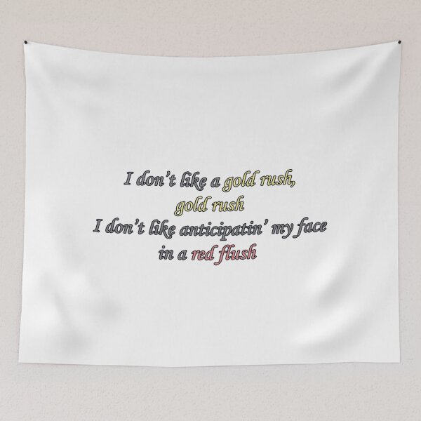 Item preview, Gold Rush Sticker designed and sold by alexisnicolette.